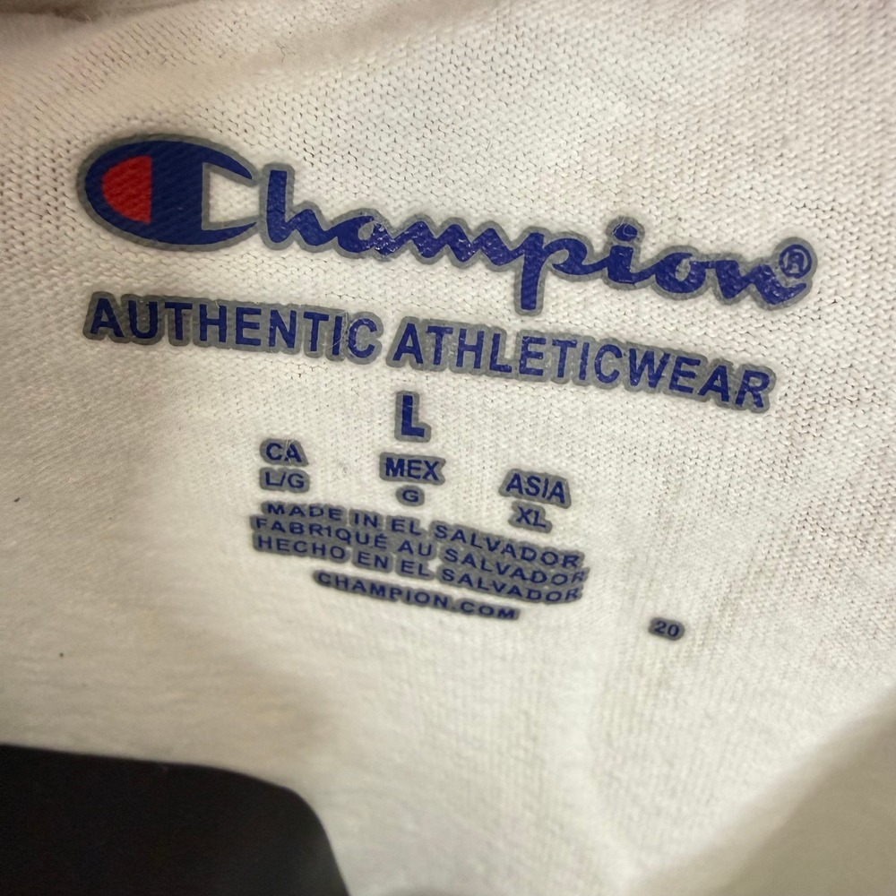 Champion Men's Gonzaga University Long Sleeve T-Shirt White Size Large - Picture 3 of 4